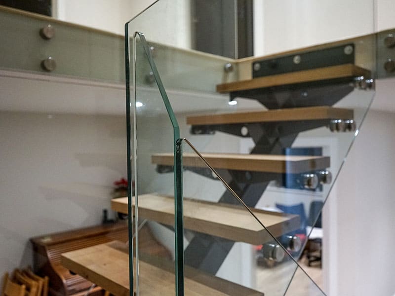 Internal Stair Glass With Adaptors Internal Stair Glass With Adaptors