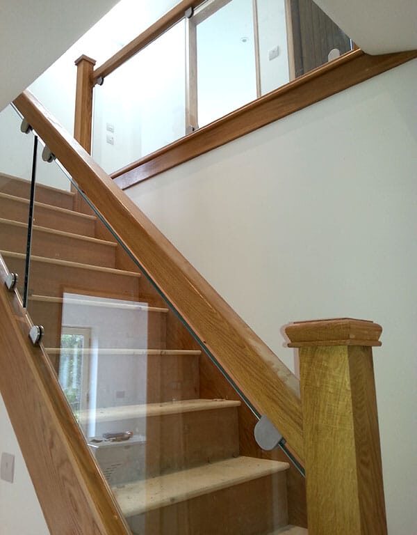 Staircase With Clamps Staircase With Clamps