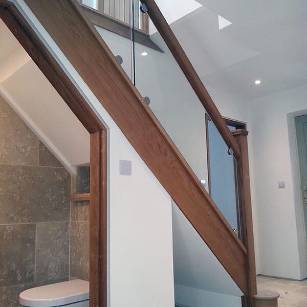 Glass Staircase Banisters 7 Staircase With Clamps