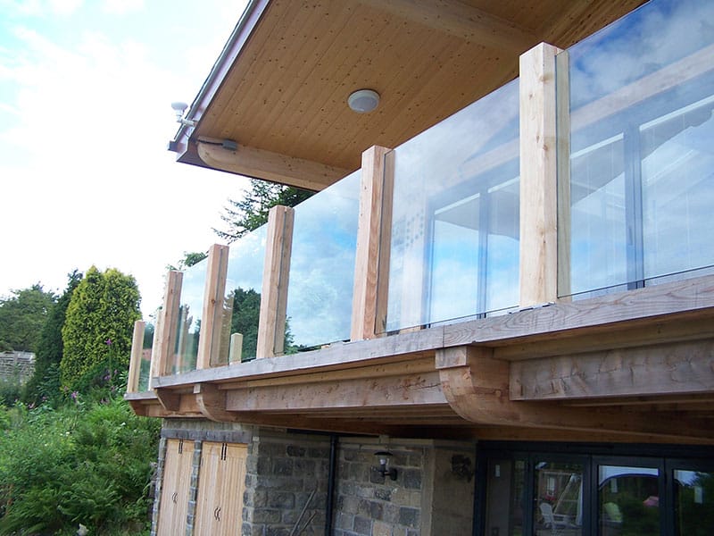 Timber & Post Balustrades Glass Balustrade Company