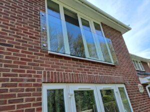 Frameless Juliet Balcony Installed in Codsall