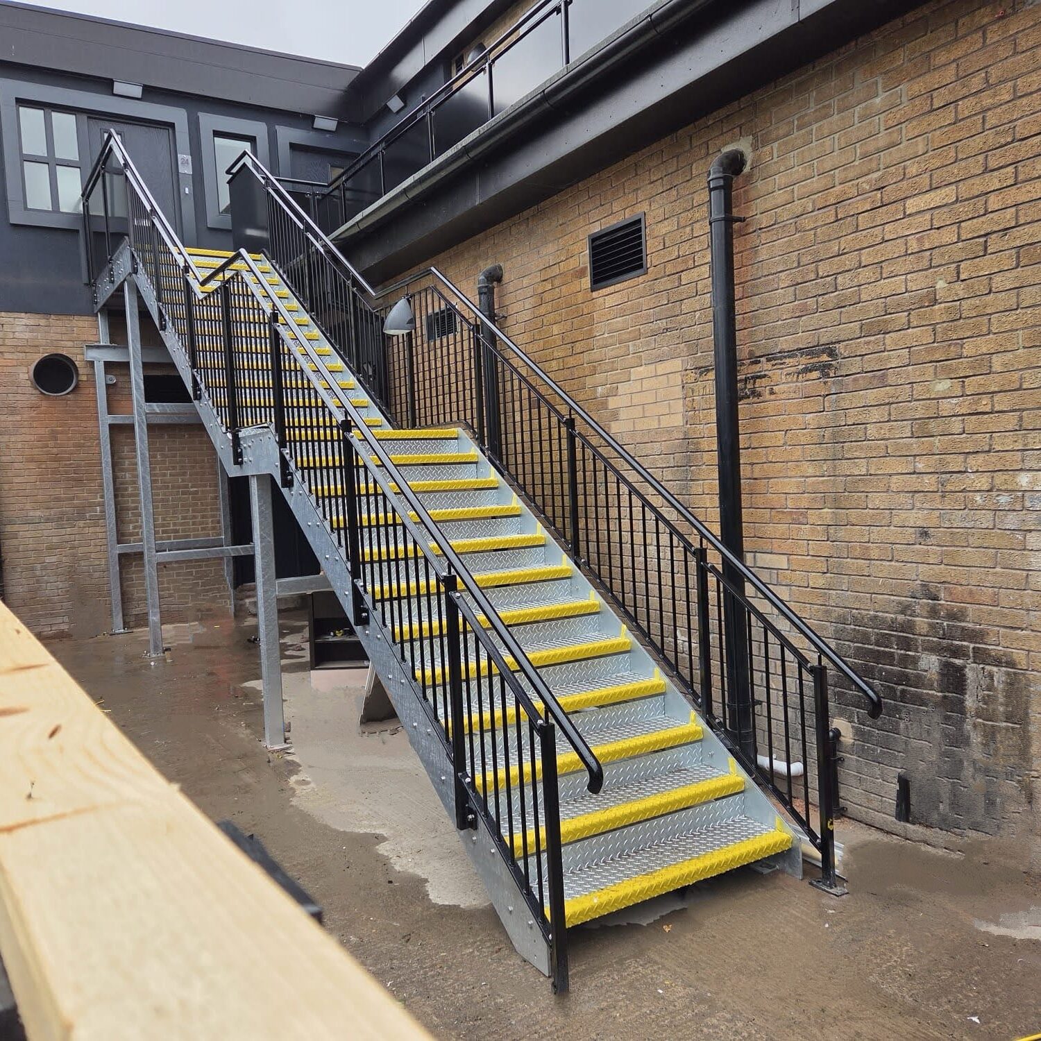 Staircase Balustrades 2 Fire escape and staircase